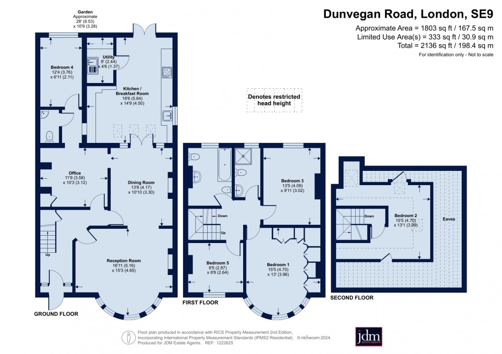 Floorplan for Dunvegan Road, Eltham, London