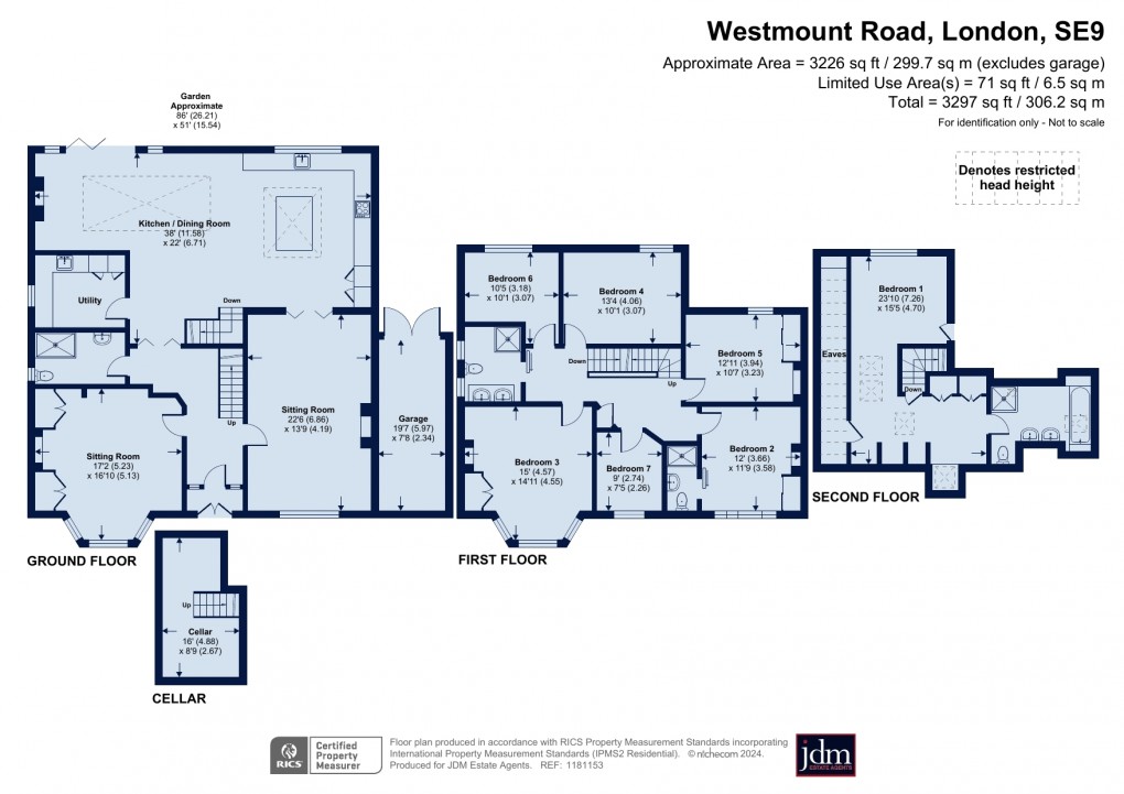 Floorplan for Westmount Road, Eltham, London