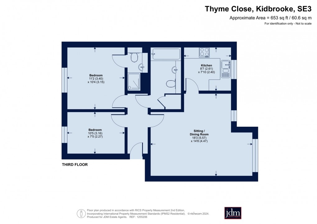 Floorplan for Kidbrooke, London