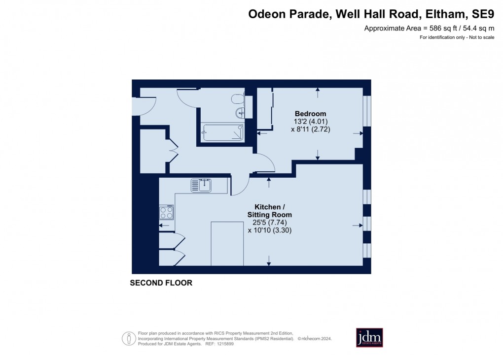 Floorplan for Well Hall Road, Eltham