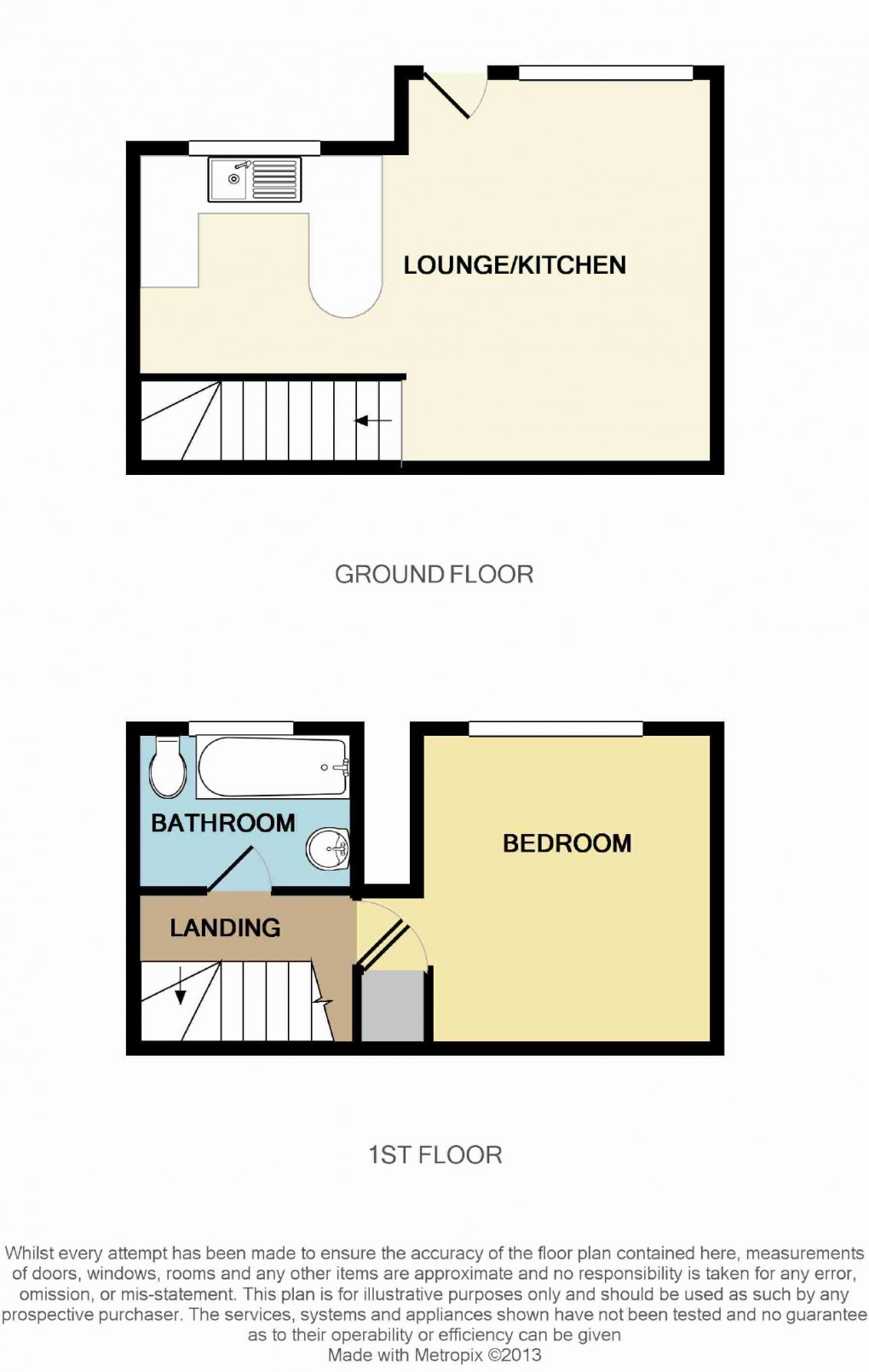 Floorplan for Brickfield Farm Gardens, Farnborough