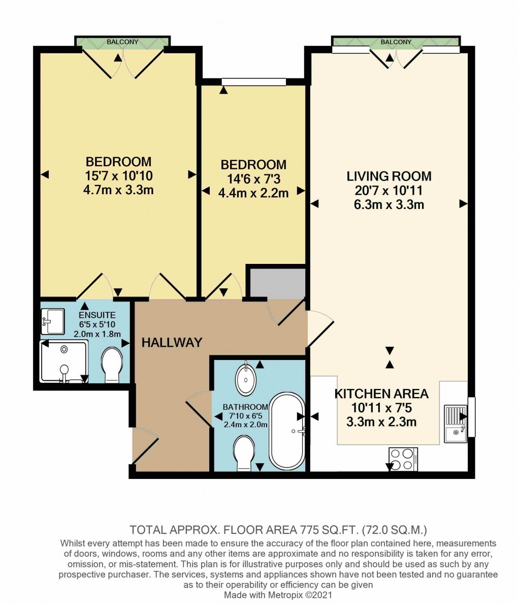 Floorplan for Widmore Road, Bromley