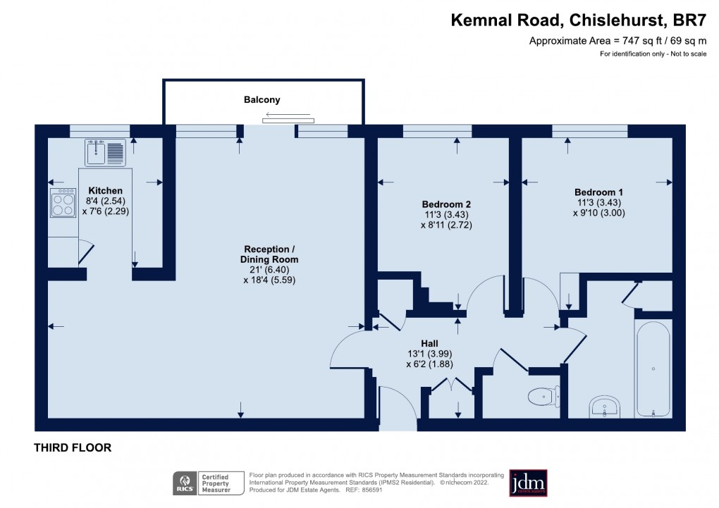 Floorplan for Chislehurst, Kent