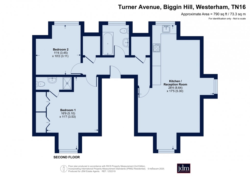 Floorplan for Biggin Hill, Westerham