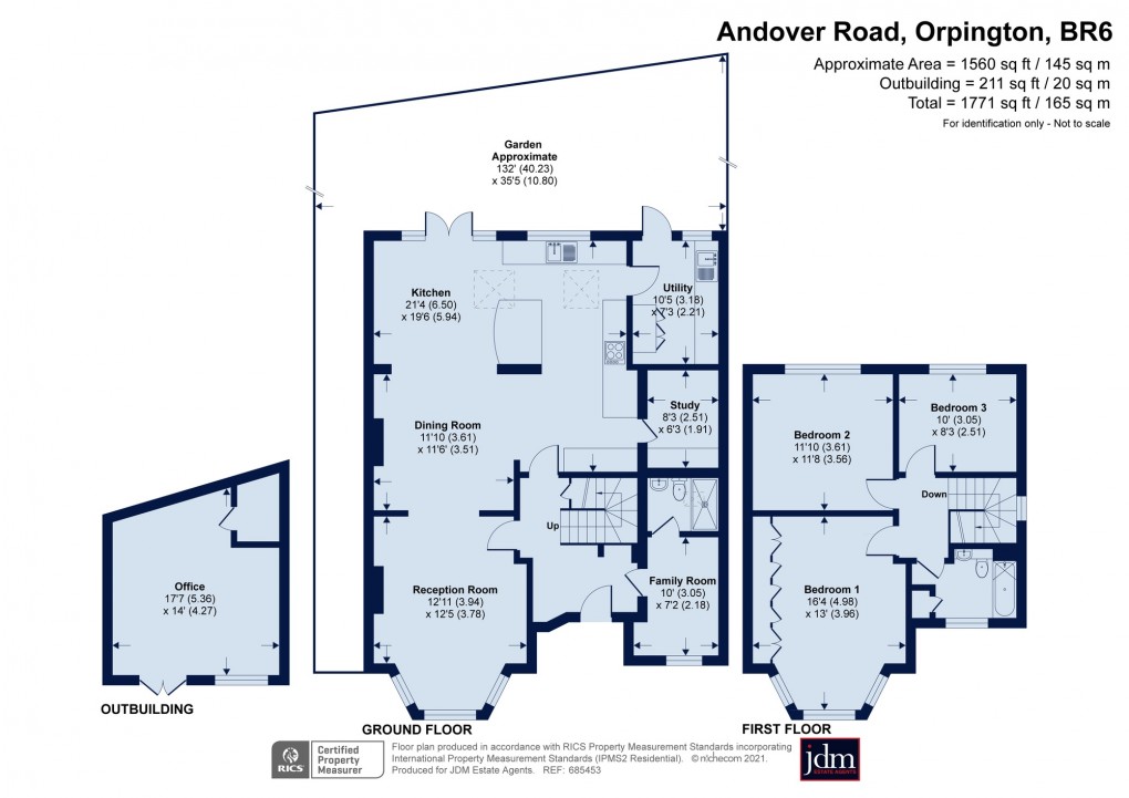 Floorplan for Andover Road, Orpington