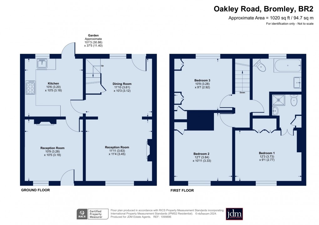 Floorplan for Bromley Common, Bromley, Kent