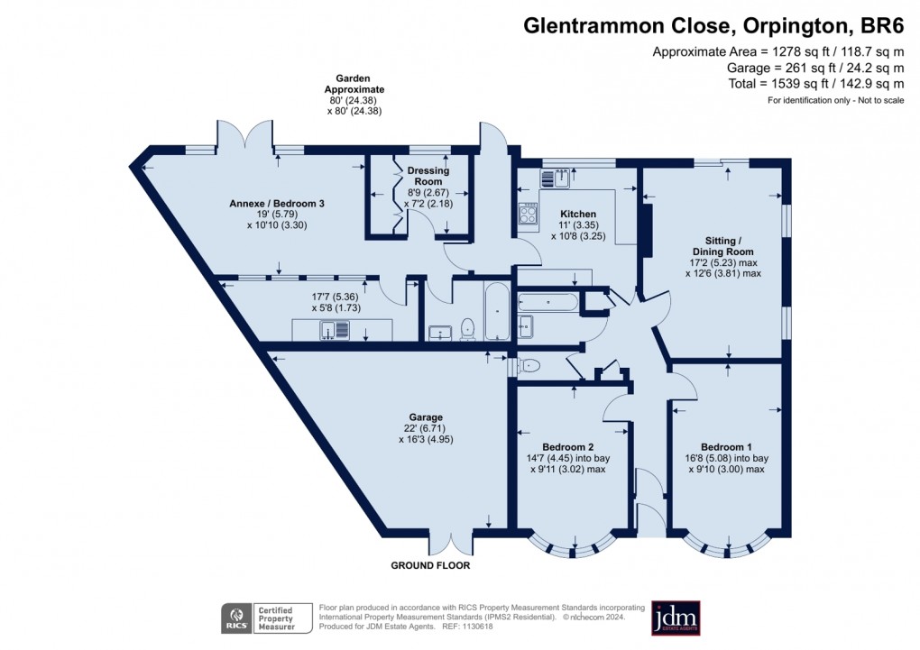 Floorplan for Green Street Green, Orpington, Kent