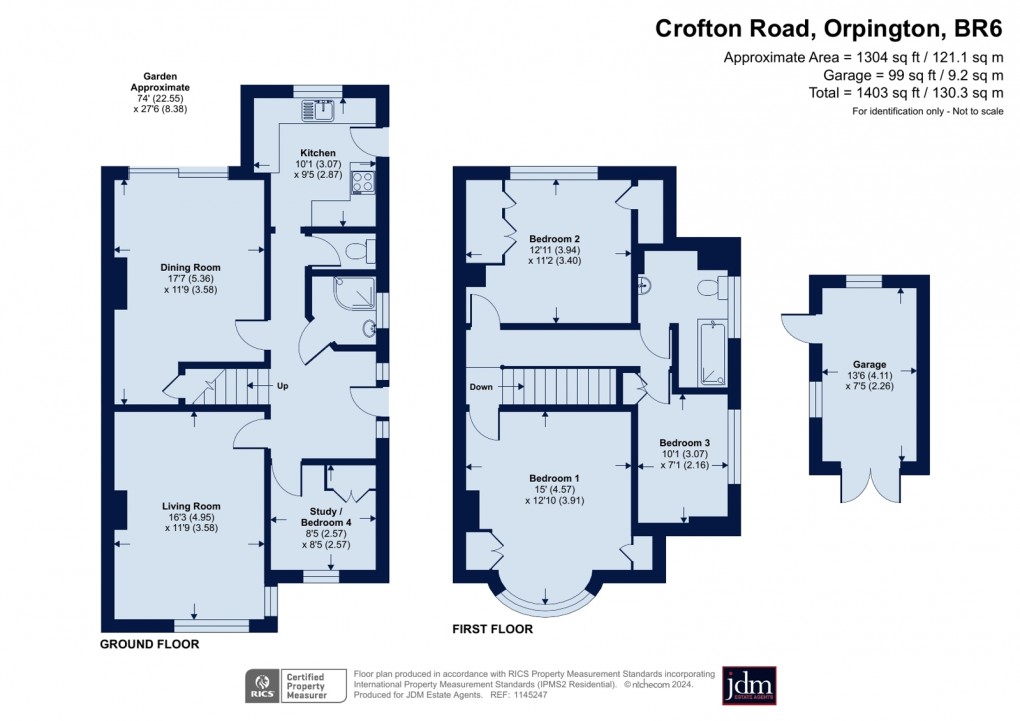 Floorplan for Orpington, Kent