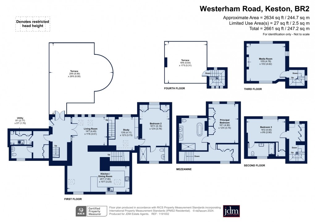 Floorplan for Keston, Kent