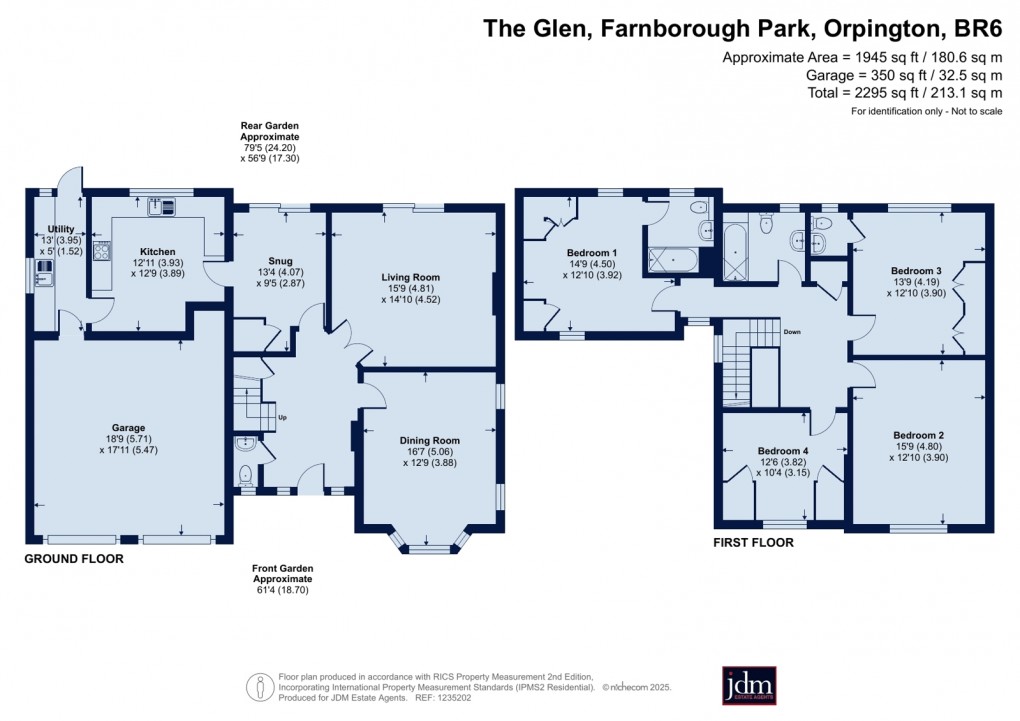 Floorplan for Farnborough Park, Orpington, Kent