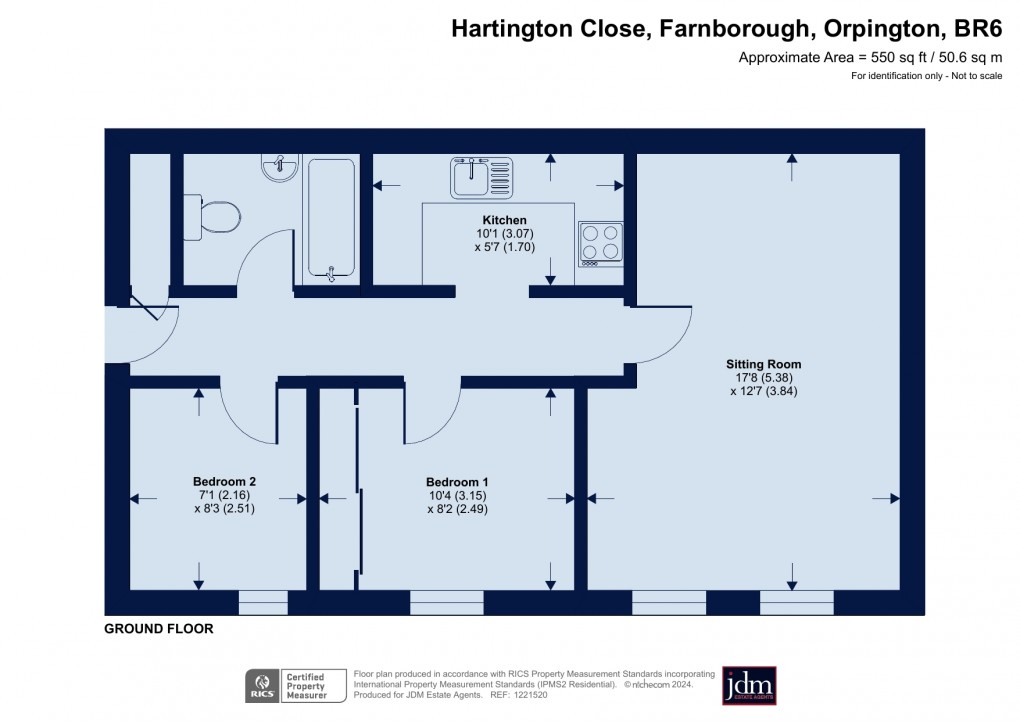 Floorplan for Farnborough, Orpington, Kent