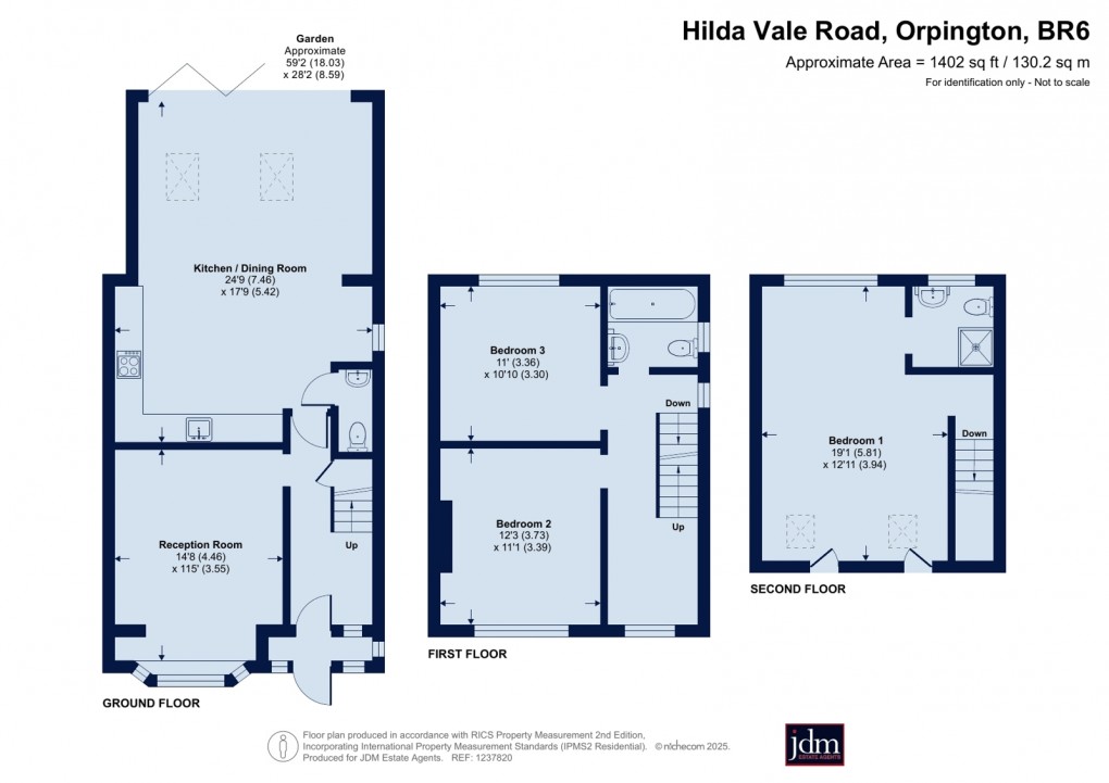 Floorplan for Orpington, Kent