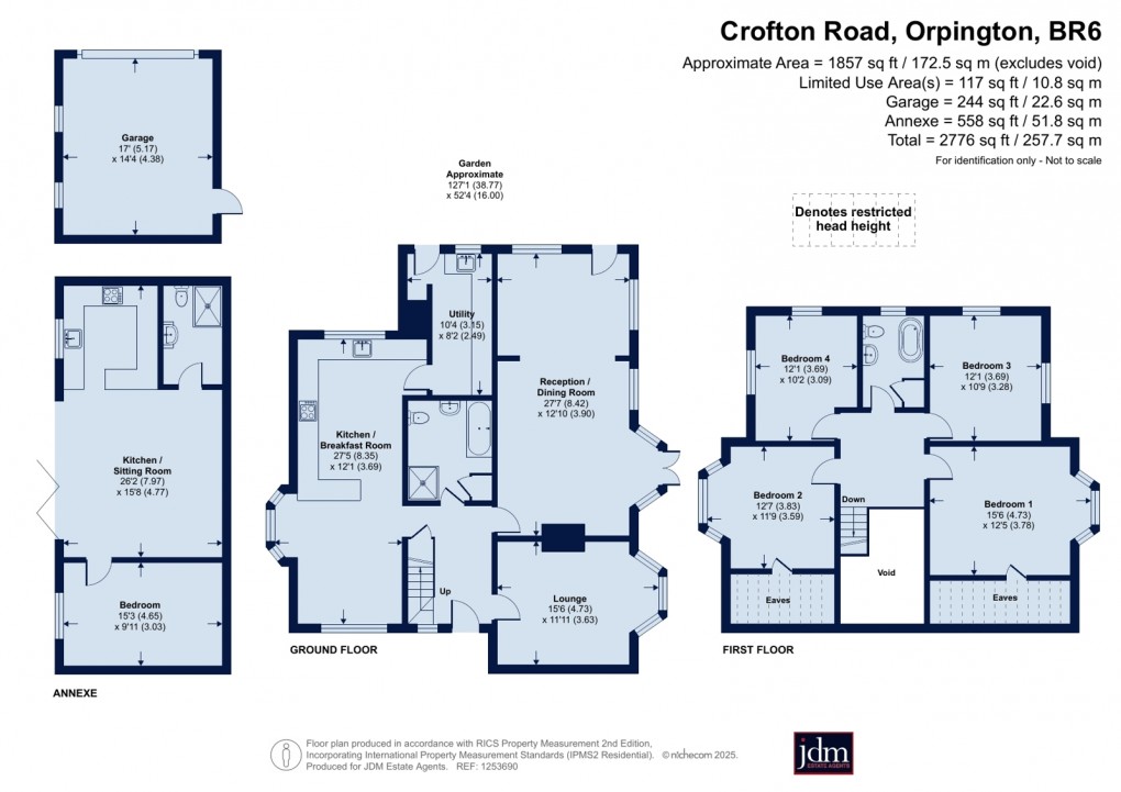 Floorplan for Orpington, Kent