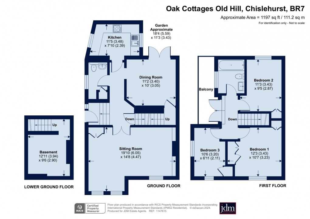 Floorplan for Chislehurst, Kent