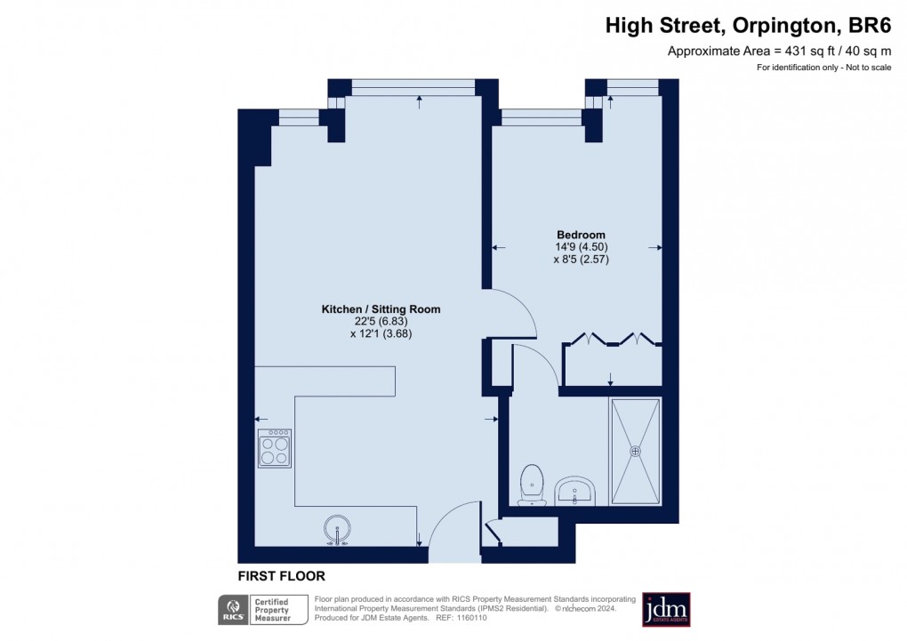 Floorplan for High Street, Orpington