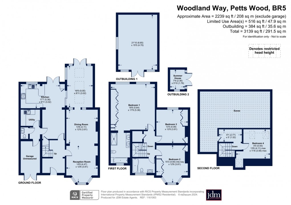 Floorplan for Petts Wood