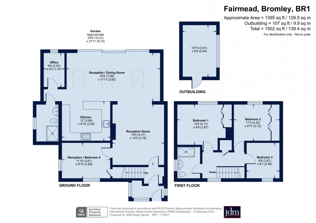 Floorplan for Bromley, Kent