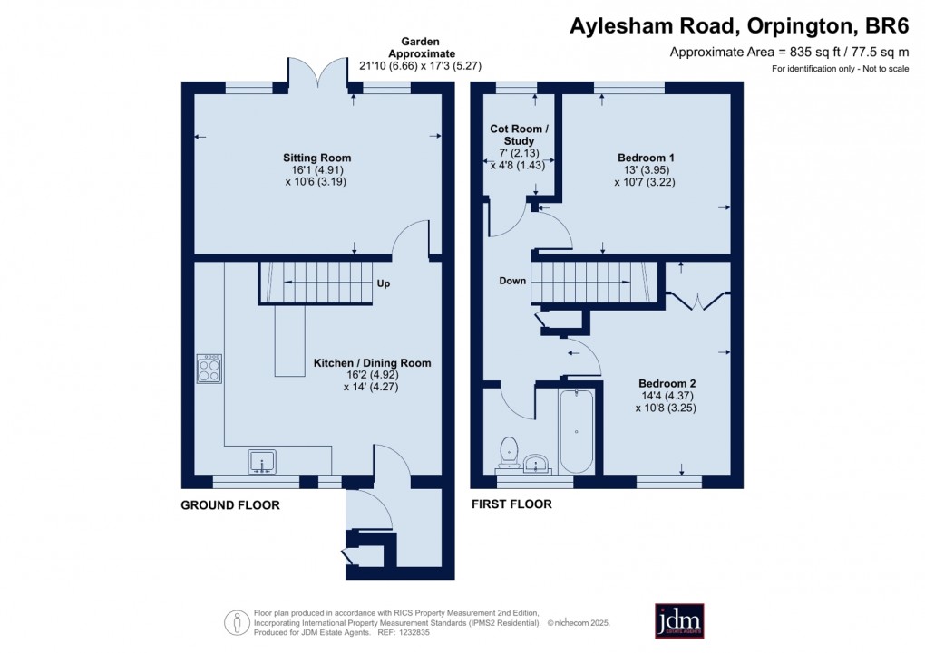 Floorplan for Orpington