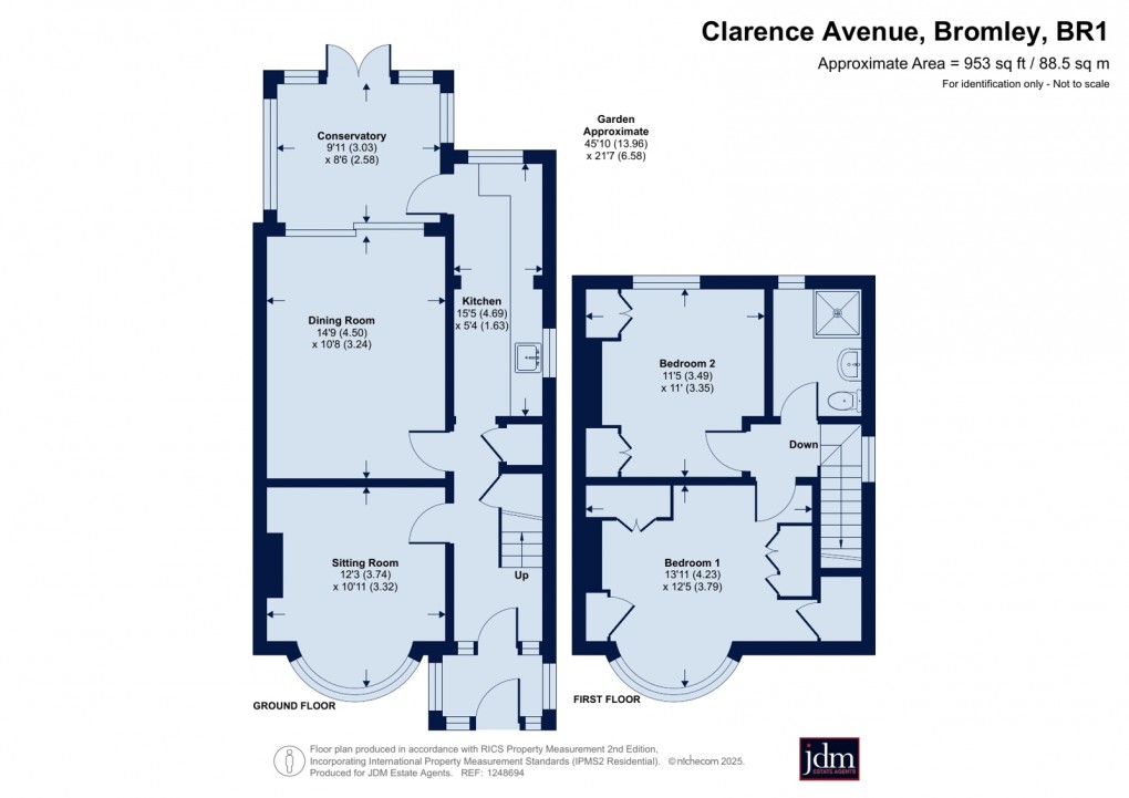 Floorplan for Bromley