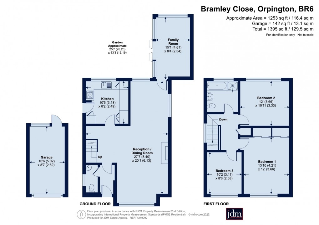 Floorplan for Crofton Heath, Orpington, Kent